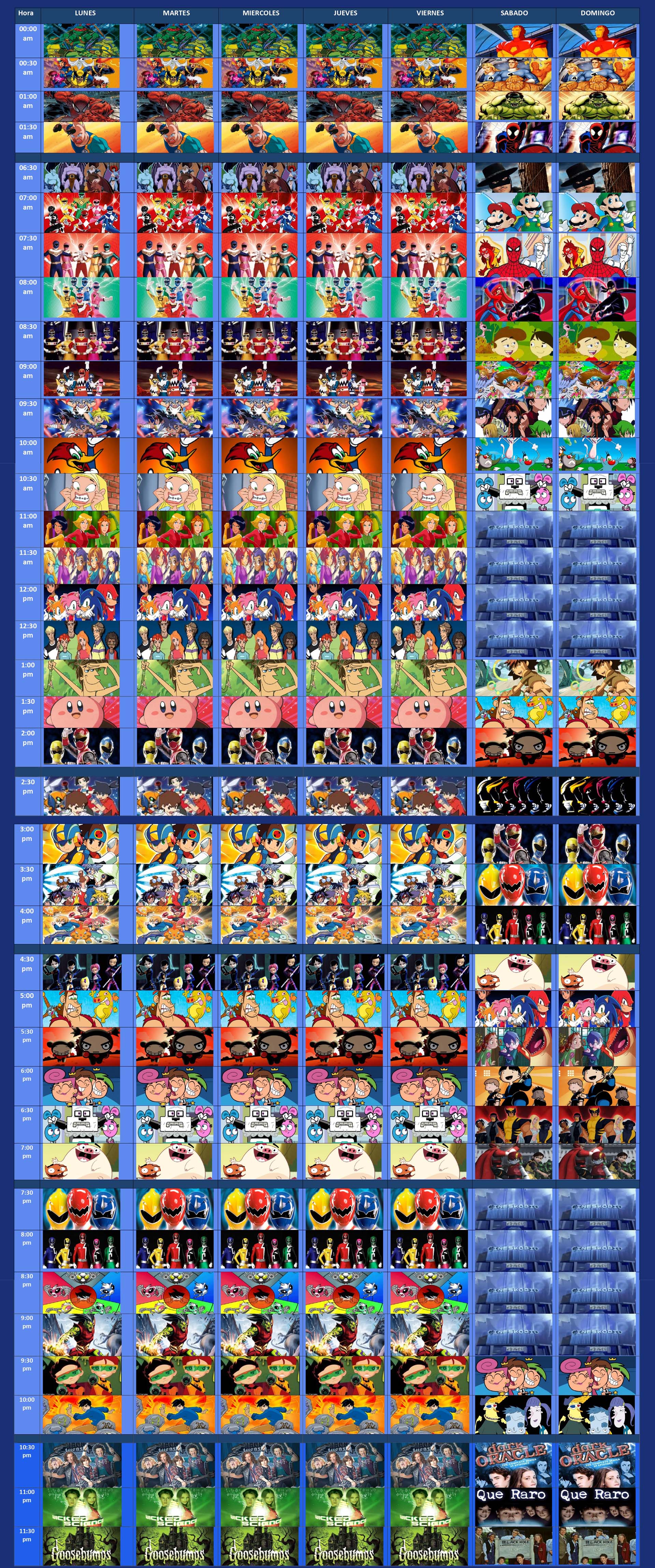 horario